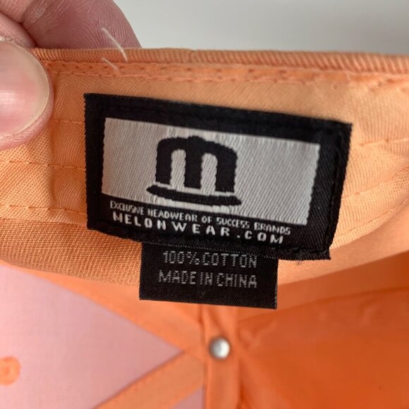 Chicago Cubs MLB Peach Colored Melonwear Budweiser Snapback Hat - Picture 5 of 5